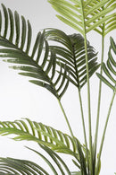 Set 2 Piante Artificiali di Kenzia Ø100x180 cm in Plastica con Vasi Verde