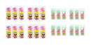 Set 12 Box Spongebob per Bambini con 24 Cerotti Ciascuno 2 Misure in Metallo
