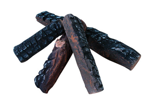 Tronchetti Decorativi in Ceramica 33,5x19x10 cm per Camini a Bioetanolo sconto