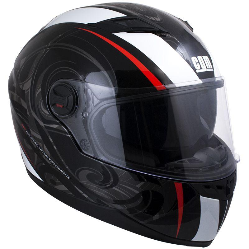 Casco Integrale per Scooter Visiera Lunga CGM Los Angeles 308G Rosso XS - (53-54 cm)