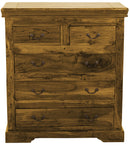 Mobile 5 Cassetti in Legno Country Antic Chiaro