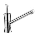 Rubinetto Cucina Miscelatore Monocomando Lavello Girevole in Ottone Regina  Cromato