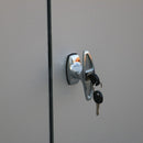 Casetta Box da Giardino 323,3x242,6x235,2 cm in Alluminio Grigio