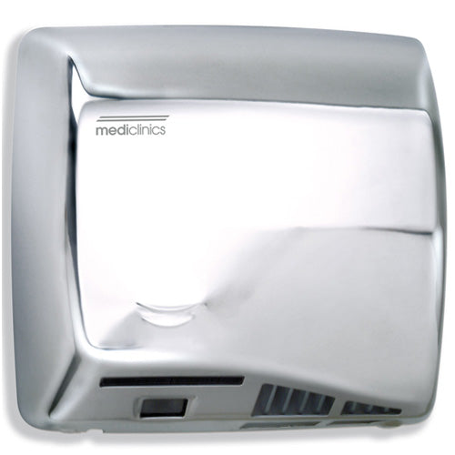 Automatischer Heißluft-Händetrockner aus poliertem Stahl Mediclinics Speedflow M06Ac  prezzo