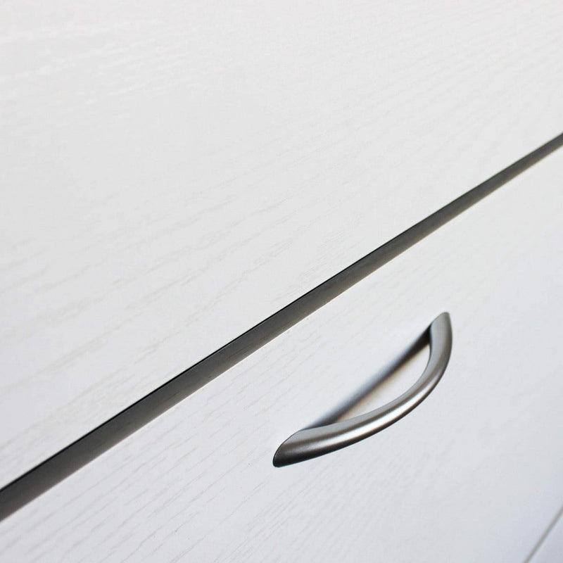 Scarpiera Wendy 60x24x150 h cm in Legno Bianca