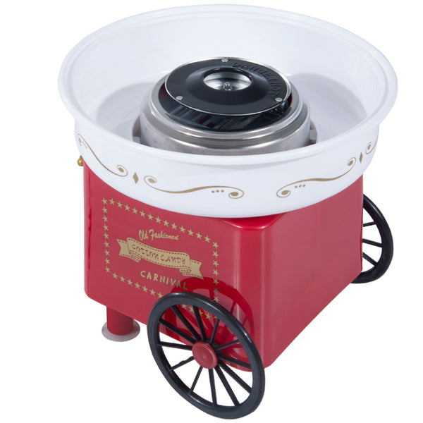 Zuckerwattemaschine 450W 30x30x28 cm mit rotem Zubehör sconto