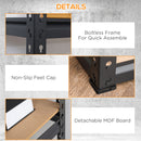 Scaffalatura 5 Ripiani 70x30x167,5 cm con Ripiani e Regolabili in MDF e Acciaio