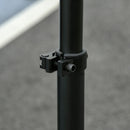 Monopattino Elettrico per Bambini 76x53x90-95 cm in Alluminio e Acciaio Nero