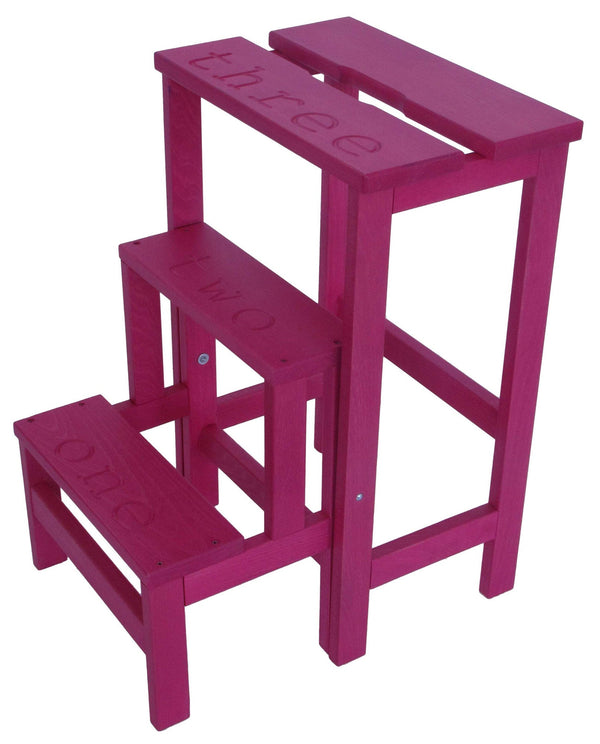 Leiterhocker 60x40x46 cm in Fuchsienholz acquista