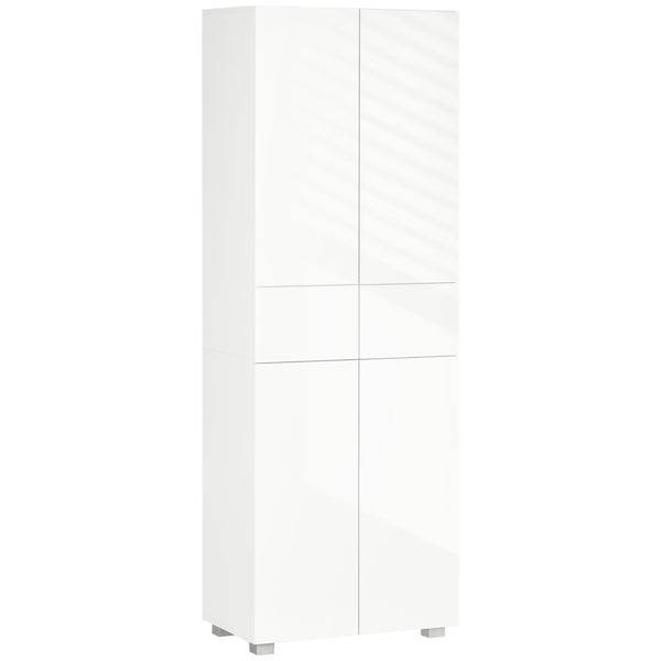 online Pantryküche 60x35x170 cm aus MDF und weißer Spanplatte