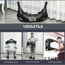 Sacca Bulgara 15 Kg 72x50x18 cm per Allenamento Fitness Nero