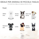 Cuccia per Gatti e Cani Ø60x23,5 cm in Vimini Sintetico Grigio