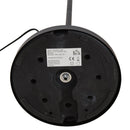 Lampada da Terra Tripode in Acciaio con Paralume Ø23x147,5 cm  Nero e Bianco