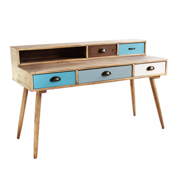 Ajax Schreibtisch 120x50x79 h cm in Multicolor Wood acquista