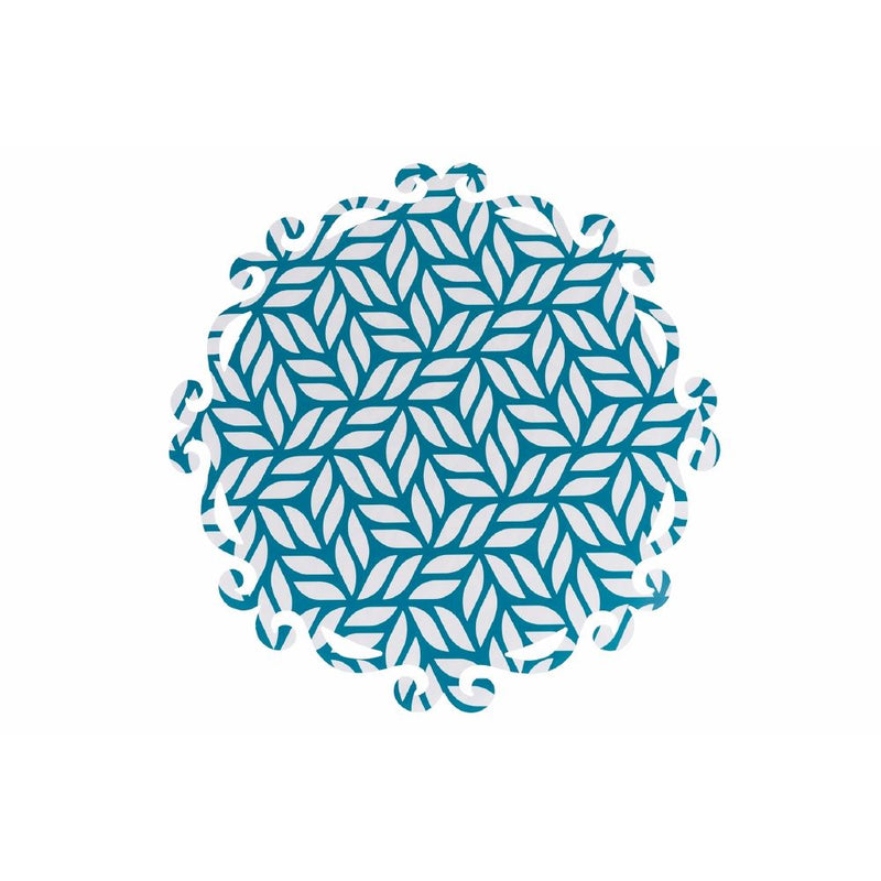 Set 6 Tovagliette Ø38x0,5 cm  in Plastica VdE Tivoli 1996 Bali leaf