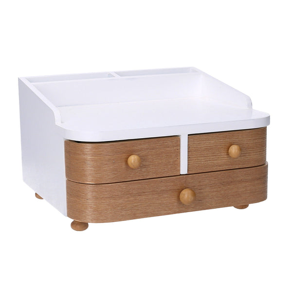 acquista Schmuckkästchen aus braunem Holz cm 20x19xh13