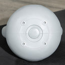 Kettlebell per Allenamento 16 Kg Base Piatta e Impugnatura per Stacchi in PU e Sabbia Verde