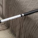 Maniglia Letto per Anziani 85-95x52x67-100 cm Larghezza e Altezza Regolabile in Acciaio Bianco