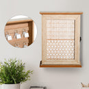 Scatola Porta Chiavi 20x6,5x26,5 cm  in Legno Decorato