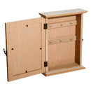 Scatola Porta Chiavi 20x6,5x26,5 cm  in Legno Decorato