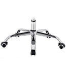 Sedia Poltrona da Ufficio Presidenziale Imbottita con Poggiapiedi Grigio