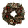 Schneekrone mit grünen Beeren und Blumen cm Ø30xh7,5
