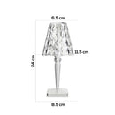 Lampada da Tavolo Ricaricabile Linda Gold