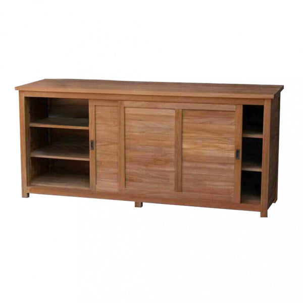 Weston Schrank 200x60x90 h cm in braunem Holz prezzo