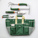 Kit Giardinaggio Potatura 4 Attrezzi con Borsa Verde