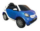 Macchina Elettrica per Bambini 12V Smart Fortwo Cabrio Blu