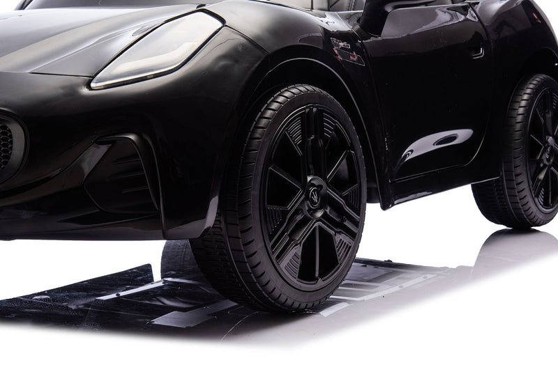 Macchina Elettrica per Bambini Licenza Maserati Folgore 12V Nero  