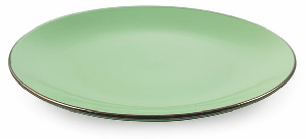 Set 6 Speiseteller aus Steingut Ø27,5x3 cm Villa d'Este Home Tivoli Royal Light Hellgrün acquista