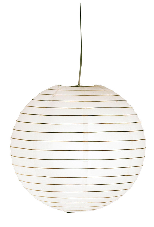 Lampada a Sospensione da Interno Attacco E27 in Carta Bianco sconto