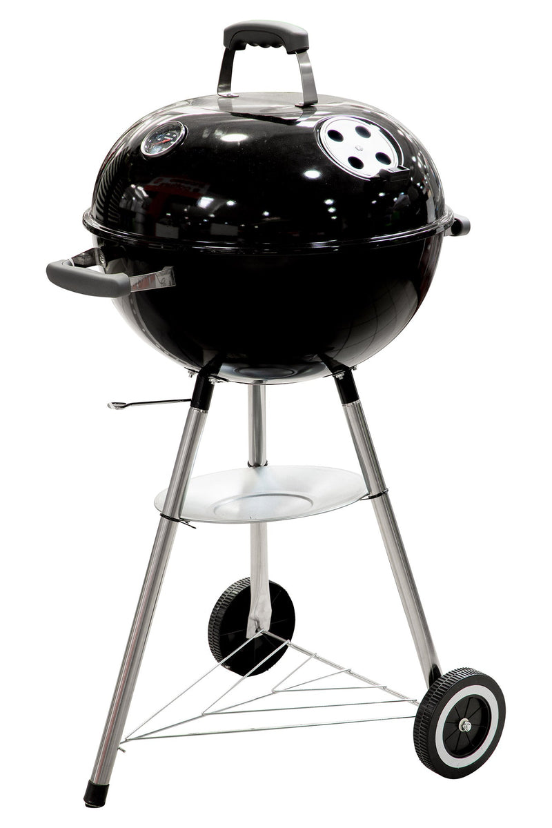 Barbecue a Carbone Carbonella 58x47x100 cm in Metallo Nero