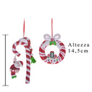 Set 12 Ciambella e Bastoncino H14,4 cm 