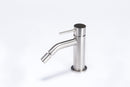 Rubinetto Miscelatore Monocomando per Bidet Satinato Tevere