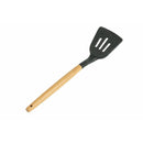 Set Utensili da Cucina 8 Pezzi  in Silicone e Legno VdE Tivoli 1996 Nero