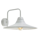 Applique in Basso da Esterno E27 in Metallo Sovil Bianco