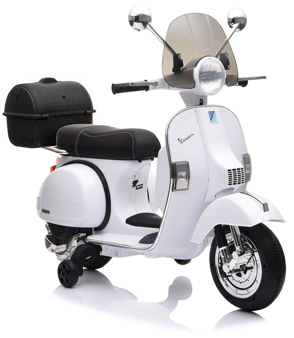 Piaggio Vespa PX150 Full Electric 12V für Kinder Weiß sconto