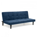 Divano Letto 179x91x76 cm in Tessuto Blu