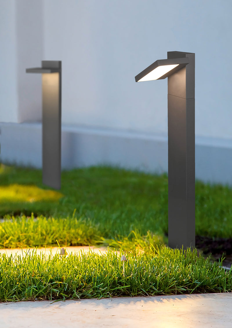 Palo da Esterno a Led in Alluminio Antracite