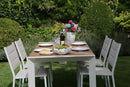 Tavolo da Giardino in Polywood 160x90H77cm Adila Noce