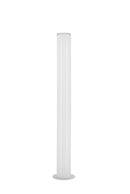 Piantana da Interno a LED in Plastica Bianco