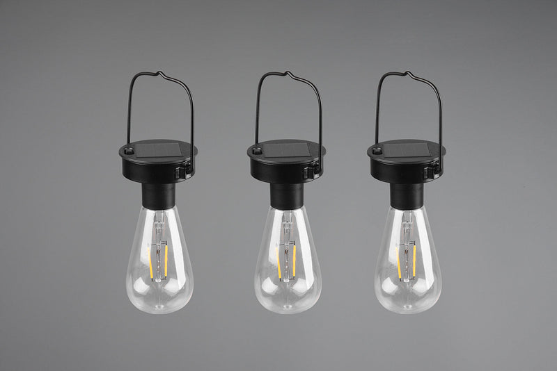  da Esterno a LED SMD in Acciaio Inossidabile Nero Opaco