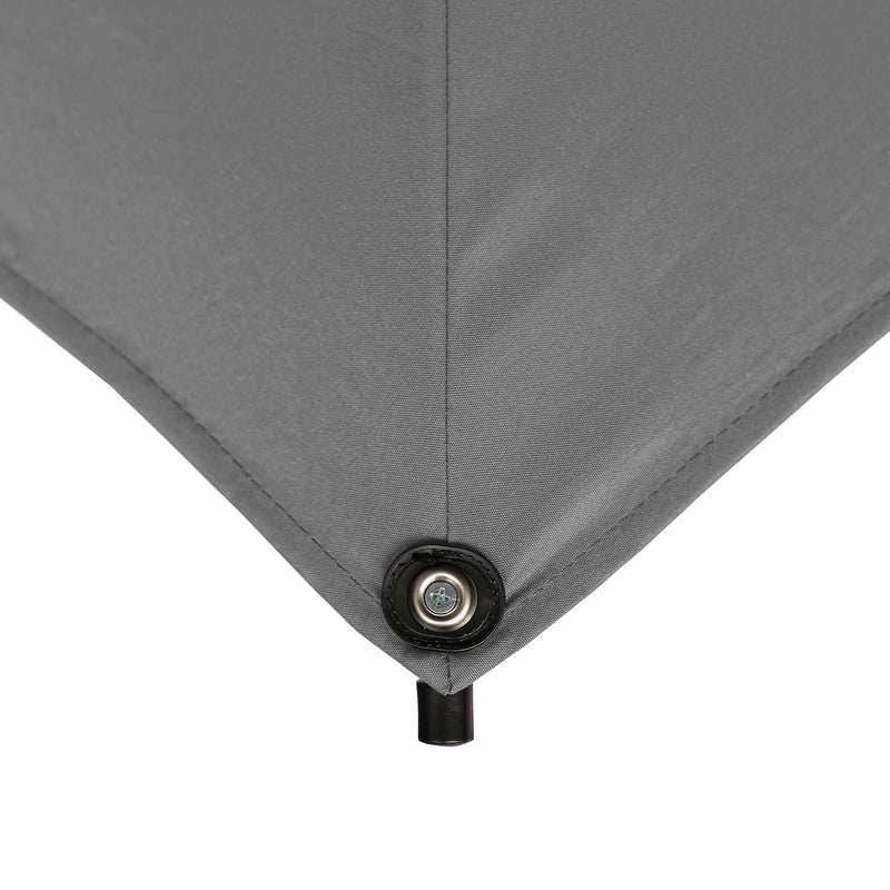 Ombrellone Decentrato da Giardino Ø3m Malta Grigio