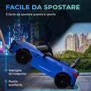 Macchina Elettrica per Bambini 108x69,5x51 cm Licenza BMW M4 con Telecomando Clacson e Fari Blu      