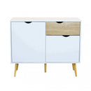 Mobile Theodore 99x39x82 h cm in Legno Bianco