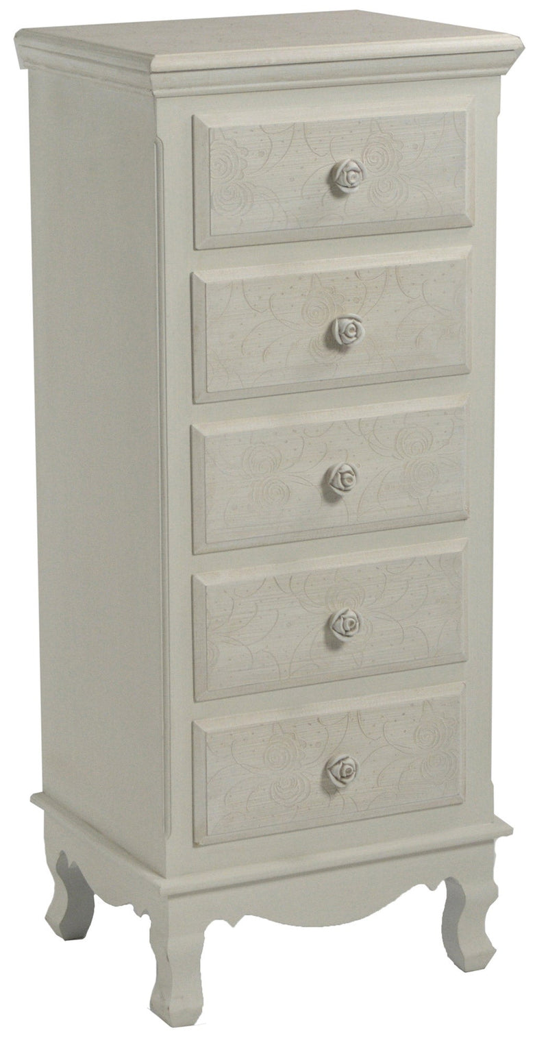 Cassettiera in Legno 5 Cassetti Grande Lipsia