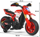 Mini Moto Elettrica per Bambini 6V Rossa