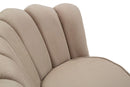 Divano 2 Posti 136x76x78 cm in Tessuto Imbottito